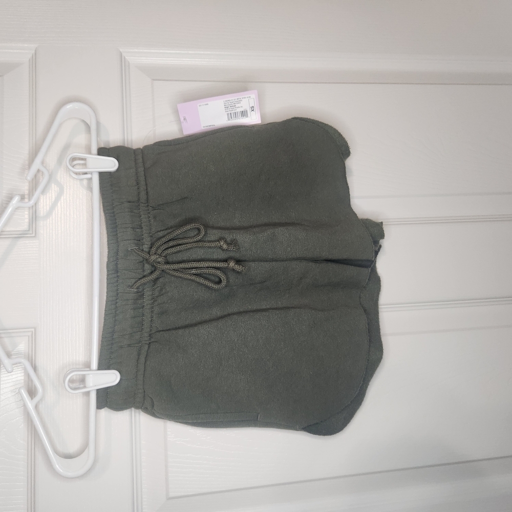 Kids Olive Green Shorts